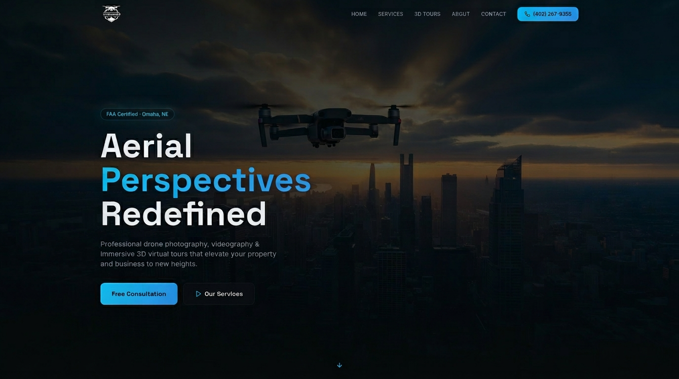Airscape360 Media website