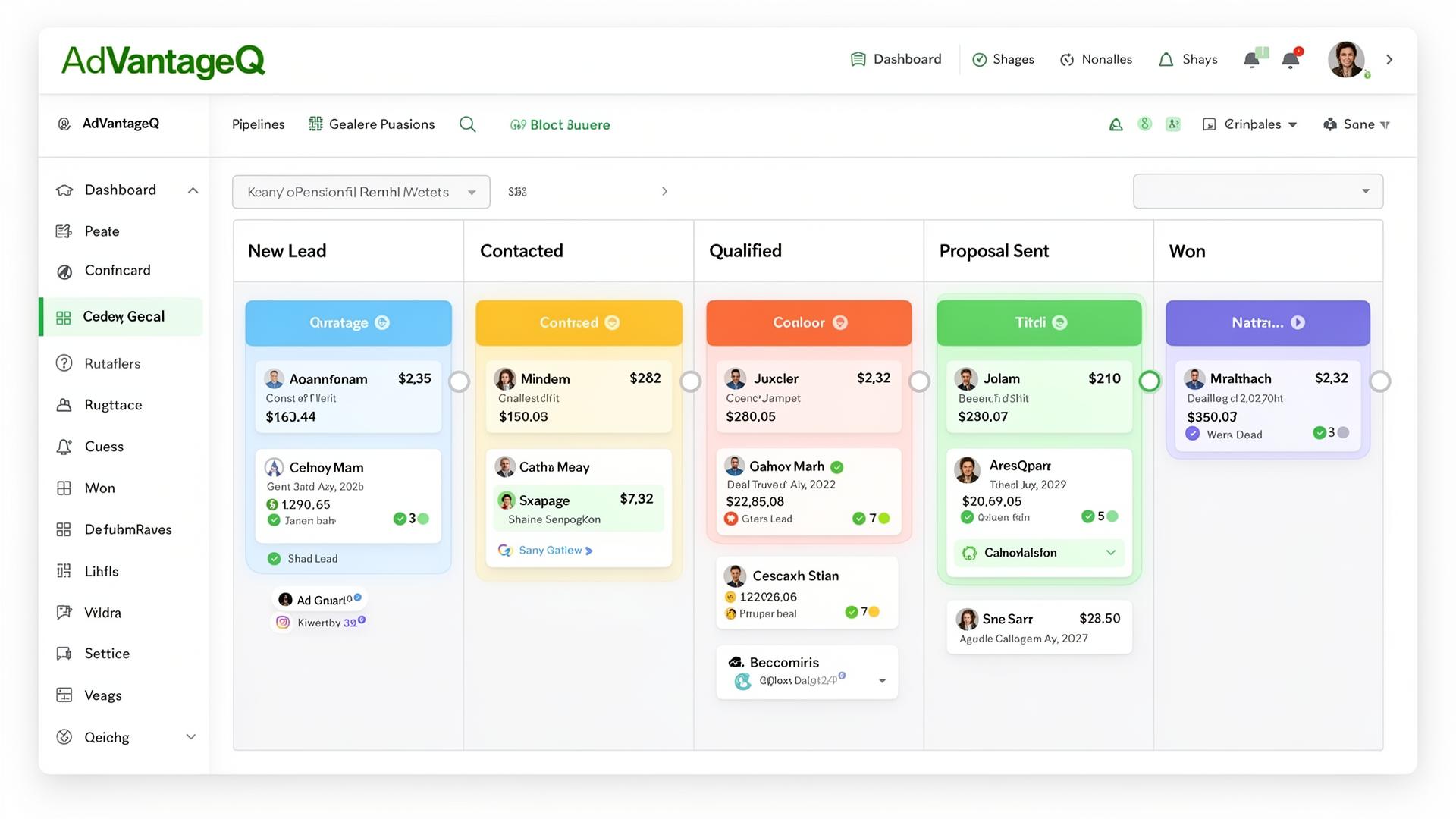 Visual Sales Pipeline